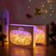 drifting bottle 3D PAPER CUT LIGHTBOX drifting bottle 3D PAPER CUT LIGHTBOX