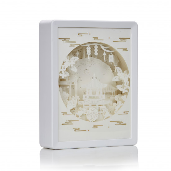 Mid-Autumn Festival 3D PAPER CUT LIGHTBOX