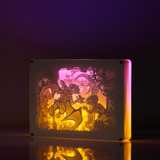 dofus - lover 3D PAPER CUT LIGHTBOX