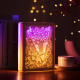 Light and tree  3D PAPER CUT LIGHTBOX