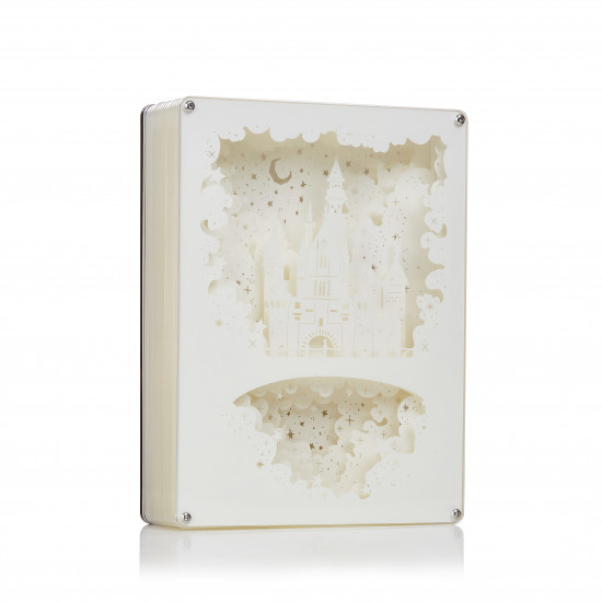 castle 3D PAPER CUT LIGHTBOX