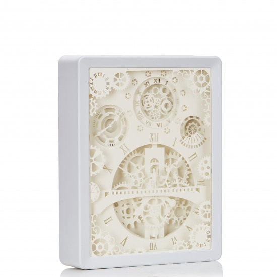 romantic 3D PAPER CUT LIGHTBOX