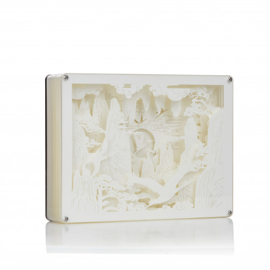 Crane 3D PAPER CUT LIGHTBOX