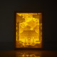 Forbidden City 3D PAPER CUT LIGHTBOX