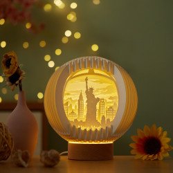 New York Sphere Pop-up lights New York Sphere Pop-up lights