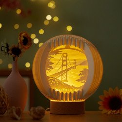 San Francisco Sphere Pop-up lights San Francisco Sphere Pop-up lights