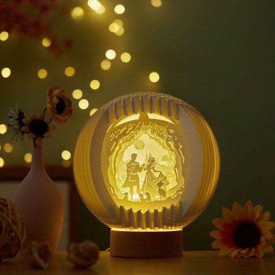 Princess and Prince Sphere Pop-up lights