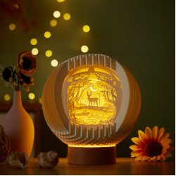 Deer Sphere Pop-up lights