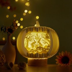 Halloween Pumpkin Sphere Pop-up lights