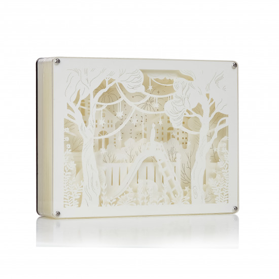 Amusement park  3D PAPER CUT LIGHTBOX
