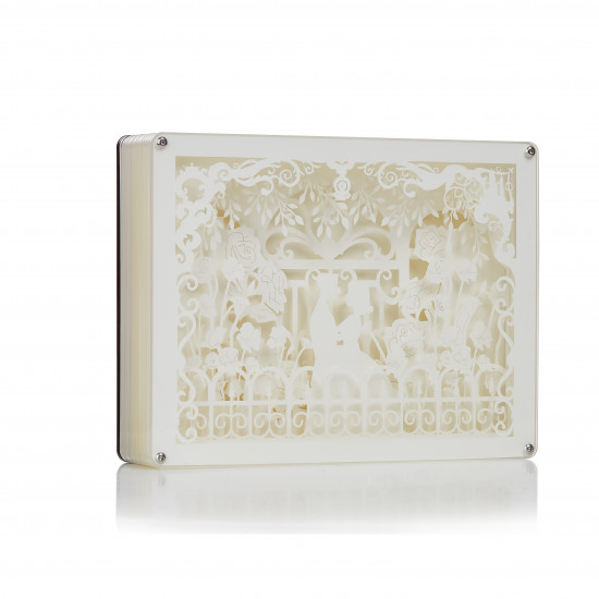 wedding 3D PAPER CUT LIGHTBOX