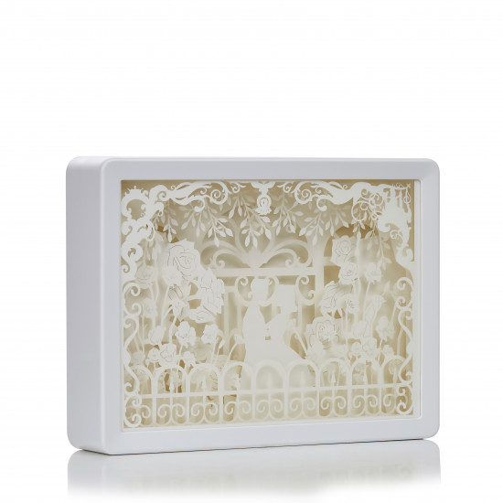wedding 3D PAPER CUT LIGHTBOX